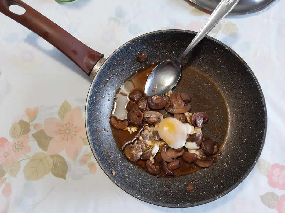 Uovo E Champignon In Padella Sapori E Sfizi