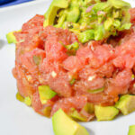 tartare di tonno con avocado e lime