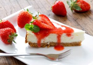 Cheesecake alla fragola