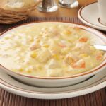 Corn chowder zuppa cremosa