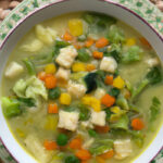 Zuppa di verdure senza glutine