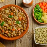 Minestra di Lenticchie e Verdure per Diabetici