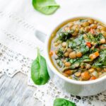 Zuppa di Lenticchie e Spinaci per diabetici