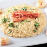 risotto alla crema di scampi