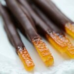 Scorzette di Arancia al Cioccolato per Diabetici